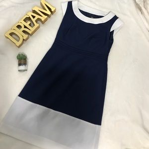Mossio Navy & White Dress
